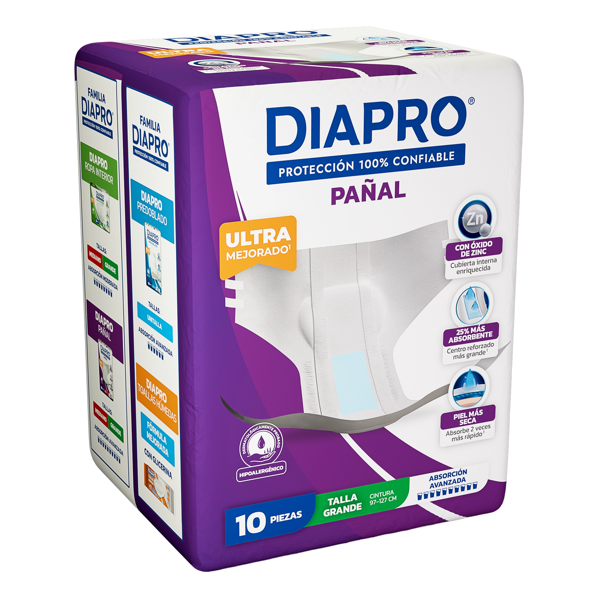 Pañal Diapro® Grande